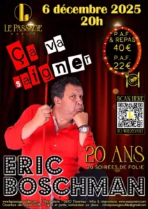 ERIC BOSHMAN – Ça va saigner