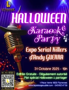 KARAOKÉ HALLOWEEN + Expo Andy Guerra