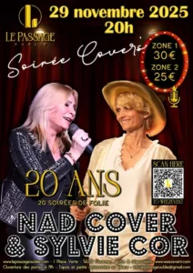 Soirée COVERS – Nad Cover & Sylvie Cor