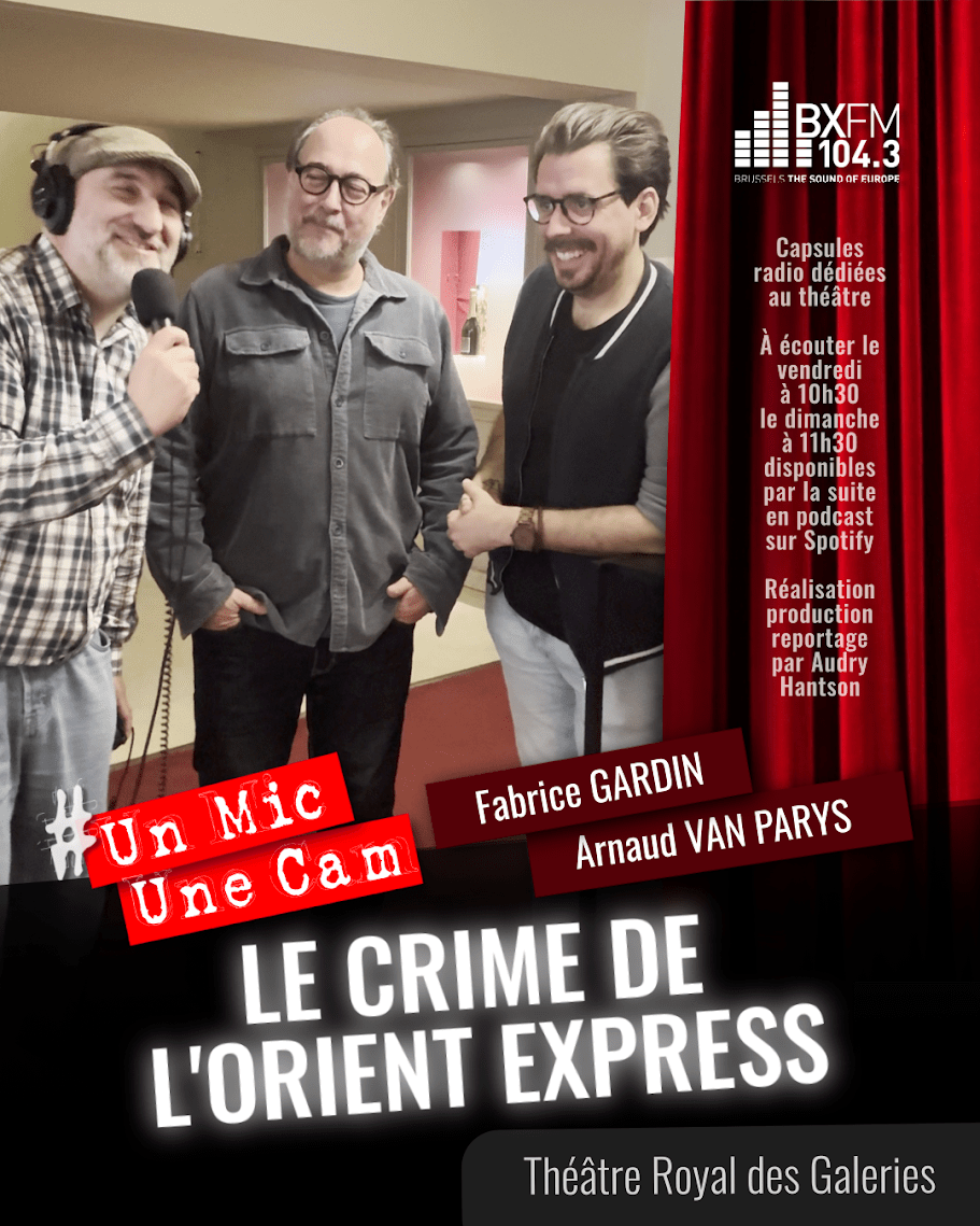Un vrai train sur scène ? interview d&rsquo;Hercule Poirot et du metteur en scène du Crime de l&rsquo;Orient Express.